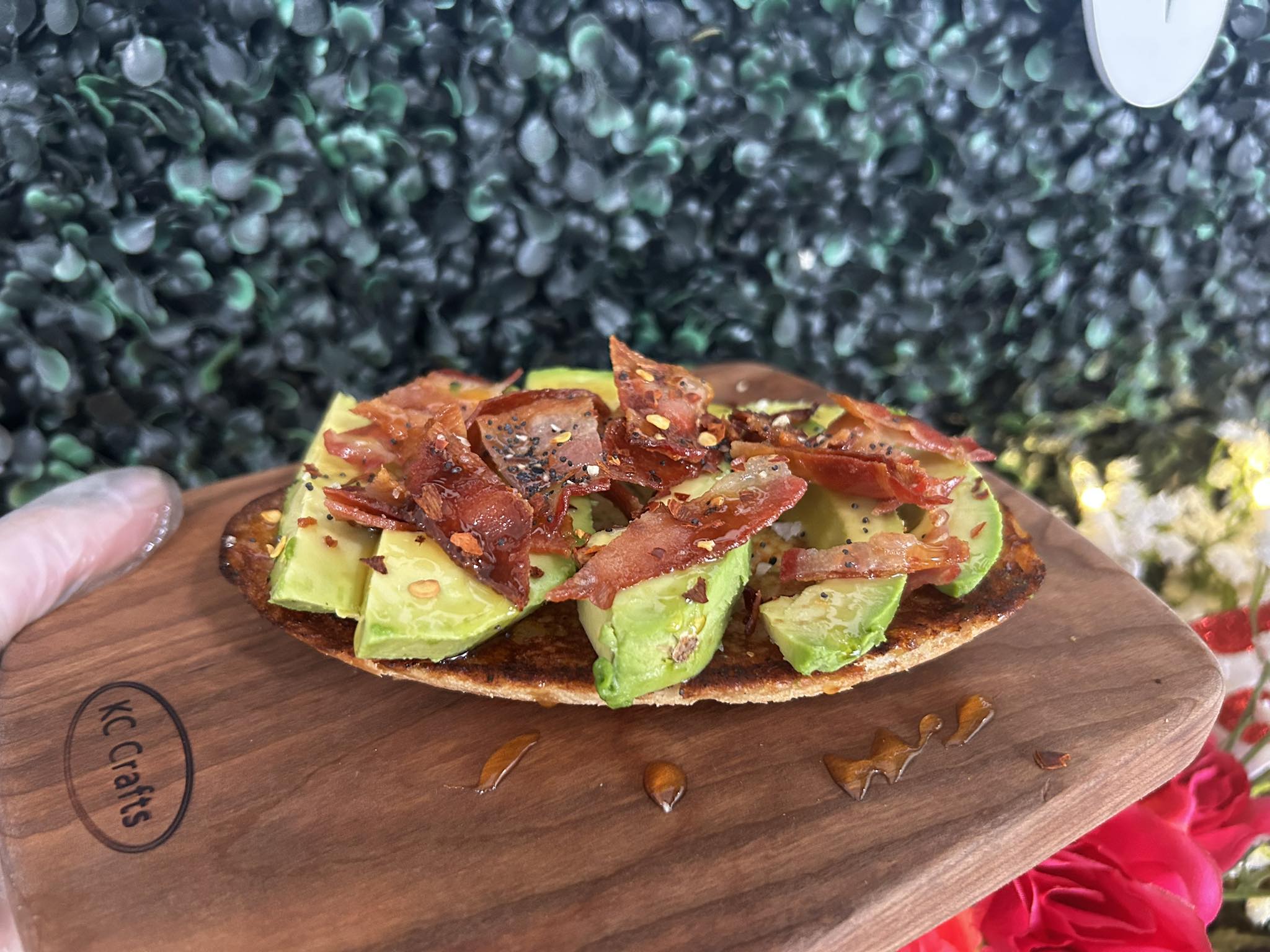 Cured and Crafted Avocado & Bacon